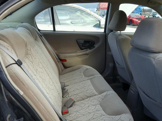 1G1NE52JX2M674414 - 2002 CHEVROLET MALIBU LS 黑色 照片 6