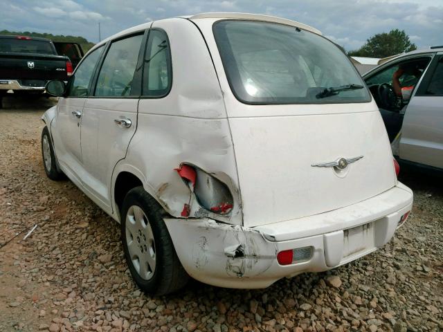 3A8FY48B28T129168 - 2008 CHRYSLER PT CRUISER WHITE photo 3