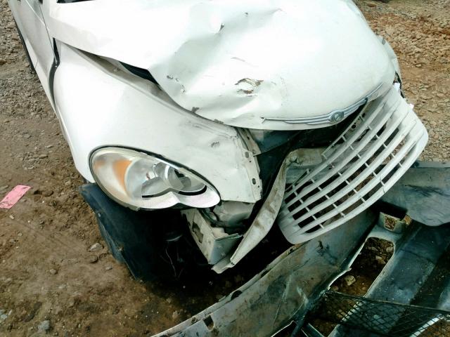 3A8FY48B28T129168 - 2008 CHRYSLER PT CRUISER WHITE photo 9