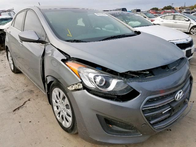 KMHD35LH5GU327550 - 2016 HYUNDAI ELANTRA GT GRAY photo 1