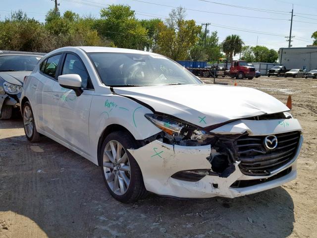 3MZBN1L79HM107420 - 2017 MAZDA 3 TOURING WHITE photo 1