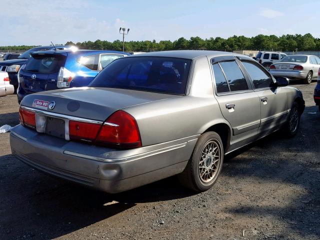 2MEFM74W11X639348 - 2001 MERCURY GRAND MARQ GRAY photo 4