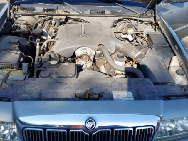 2MEFM74W11X639348 - 2001 MERCURY GRAND MARQ GRAY photo 7