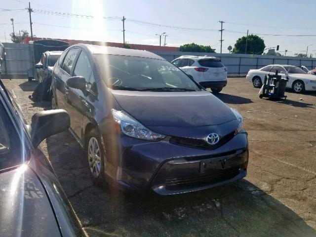 JTDZN3EUXFJ028252 - 2015 TOYOTA PRIUS V CHARCOAL photo 1