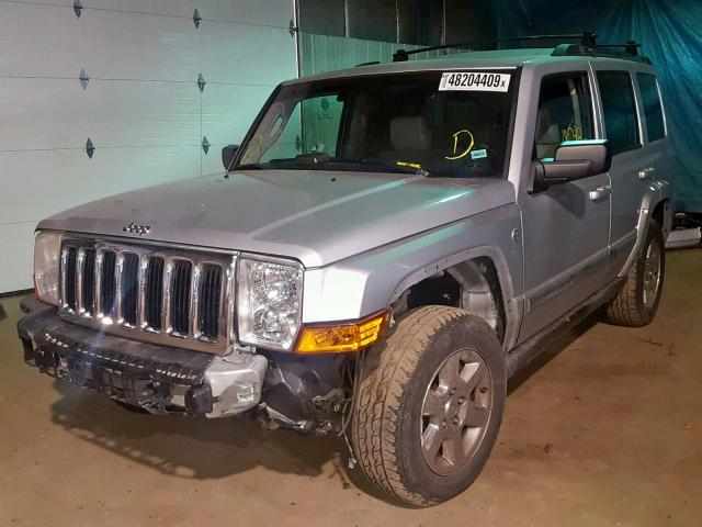1J8HG58P47C529370 - 2007 JEEP COMMANDER ვერცხლისფერი ფოტო 2