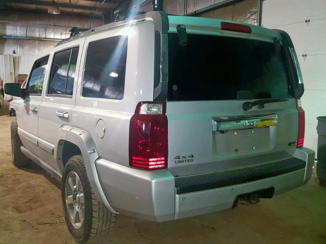 1J8HG58P47C529370 - 2007 JEEP COMMANDER ვერცხლისფერი ფოტო 3