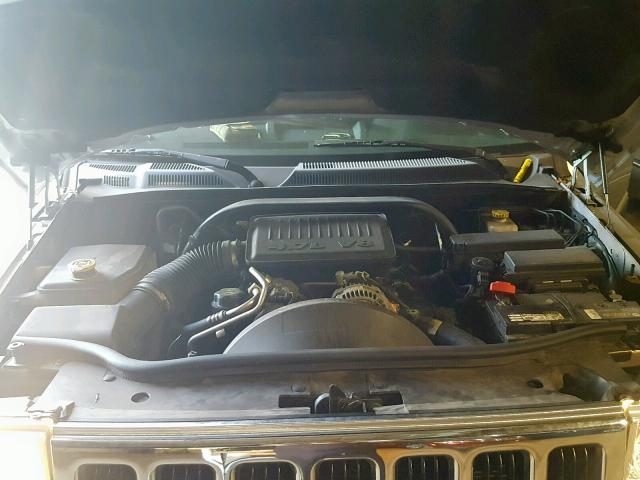 1J8HG58P47C529370 - 2007 JEEP COMMANDER ვერცხლისფერი ფოტო 7