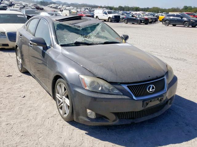 JTHBK262395088645 - 2009 LEXUS IS 250 GRAY photo 1