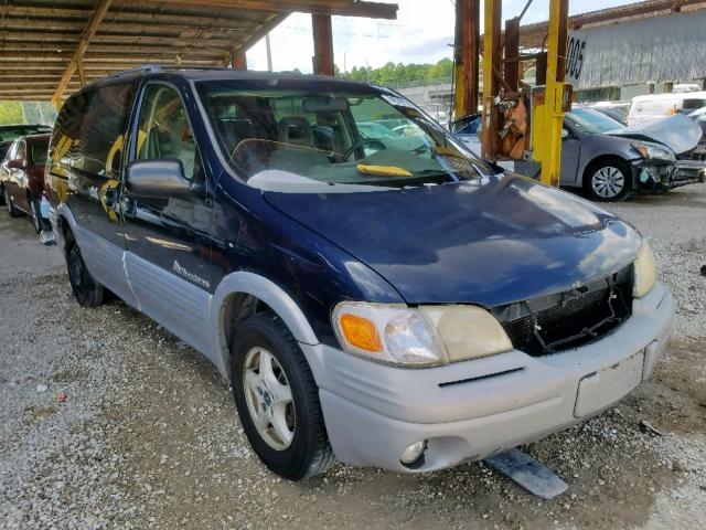 1GMDX03E9YD200427 - 2000 PONTIAC MONTANA BLUE photo 1