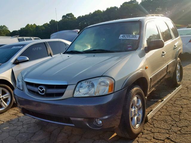 4F2CZ96134KM26170 - 2004 MAZDA TRIBUTE ES 金色 照片 2