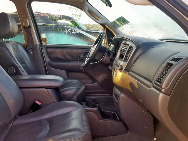 4F2CZ96134KM26170 - 2004 MAZDA TRIBUTE ES 金色 照片 5