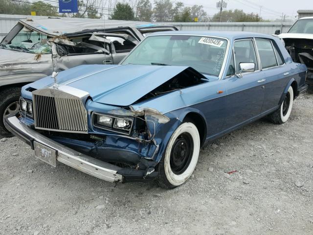 SCAZS42A6CCX05930 - 1982 ROLLS-ROYCE SILVER SPI Mavi foto 2