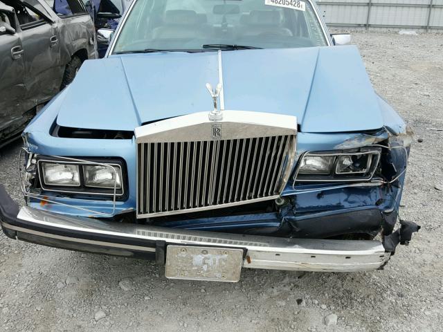 SCAZS42A6CCX05930 - 1982 ROLLS-ROYCE SILVER SPI Mavi foto 9