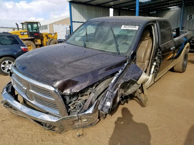 3D73Y3CL3BG535485 - 2011 DODGE RAM 3500 BLACK photo 2