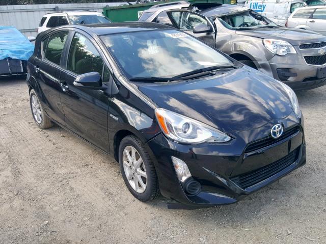 JTDKDTB34F1094148 - 2015 TOYOTA PRIUS C BLACK photo 1