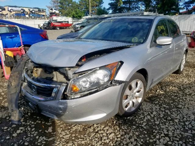 1HGCP26819A129830 - 2009 HONDA ACCORD EXL SILVER photo 2