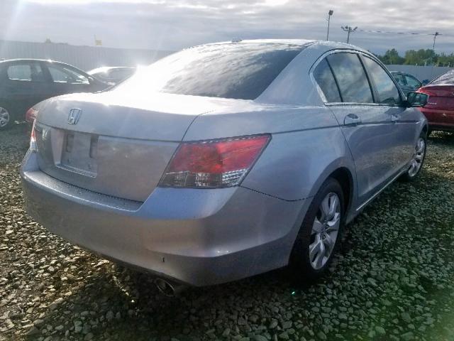 1HGCP26819A129830 - 2009 HONDA ACCORD EXL SILVER photo 4