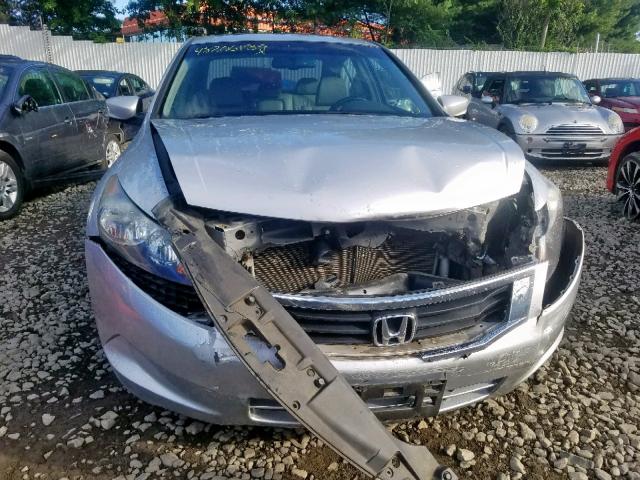 1HGCP26819A129830 - 2009 HONDA ACCORD EXL SILVER photo 9