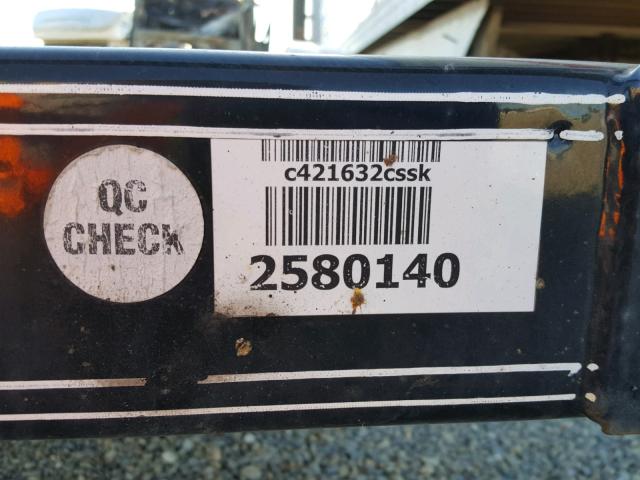 3CVC41621J2580140 - 2018 PJ TRAILER BLACK photo 10