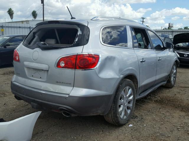 5GAKRDED5CJ170114 - 2012 BUICK ENCLAVE SILVER photo 4