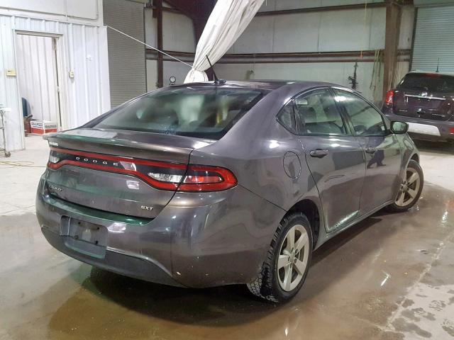 1C3CDFBB4FD380422 - 2015 DODGE DART SXT GRAY photo 4