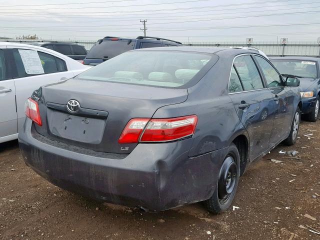 4T4BE46K59R119129 - 2009 TOYOTA CAMRY BASE GRAY photo 4
