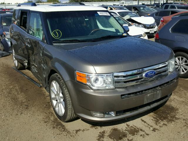 2FMGK5DC1CBD19934 - 2012 FORD FLEX LIMIT GRAY photo 1