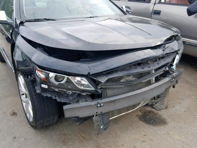 2G1125S38J9132846 - 2018 CHEVROLET IMPALA PRE BLACK photo 9