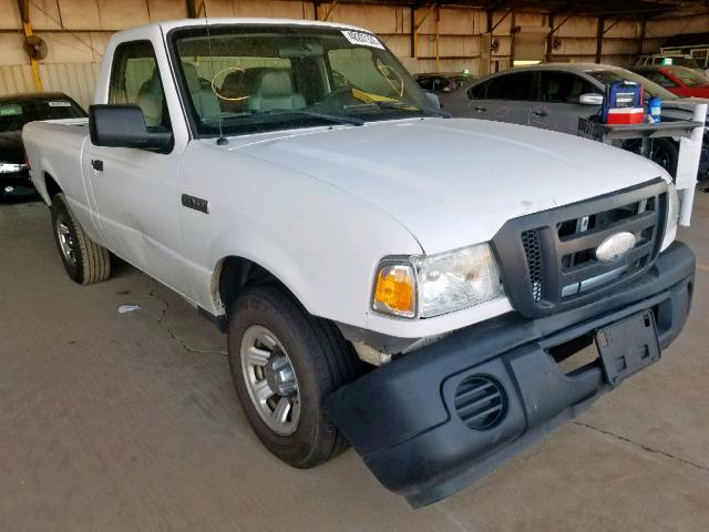 1FTYR10DX9PA41483 - 2009 FORD RANGER WHITE photo 1