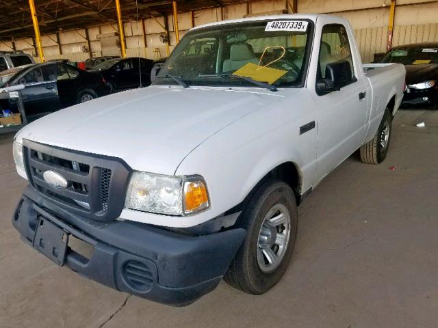 1FTYR10DX9PA41483 - 2009 FORD RANGER WHITE photo 2