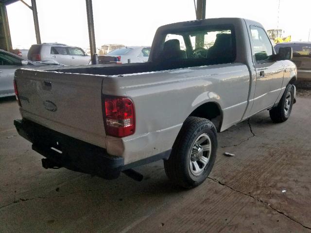 1FTYR10DX9PA41483 - 2009 FORD RANGER WHITE photo 4