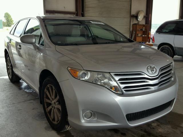 4T3ZE11A59U006455 - 2009 TOYOTA VENZA BASE SILVER photo 1