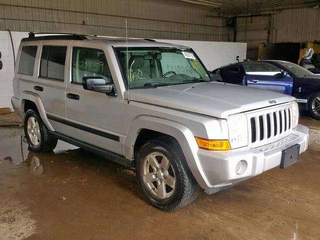 1J8HG48N46C365481 - 2006 JEEP COMMANDER ვერცხლისფერი ფოტო 1