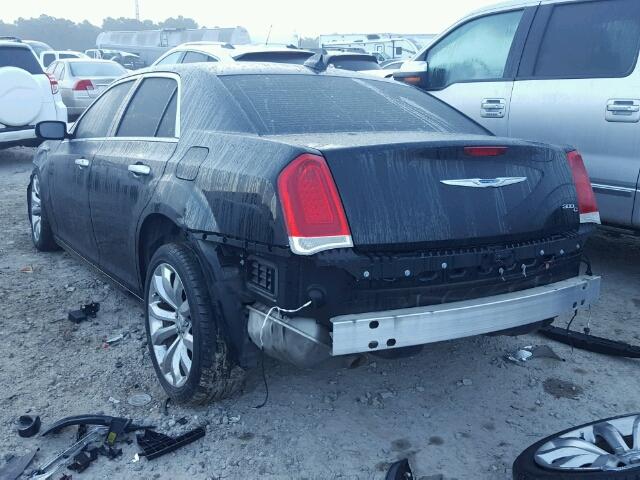 2C3CCAEG4HH516308 - 2017 CHRYSLER 300C BLACK photo 3