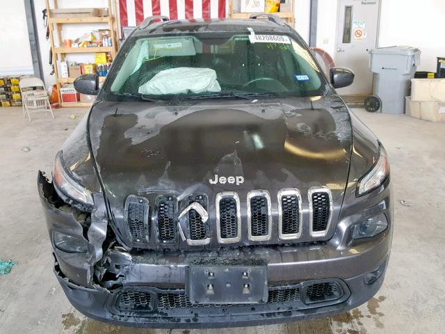 1C4PJLCS6FW554160 - 2015 JEEP CHEROKEE L CHARCOAL photo 9