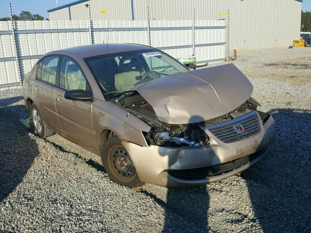 1G8AJ58F97Z176939 - 2007 SATURN ION LEVEL GOLD photo 1
