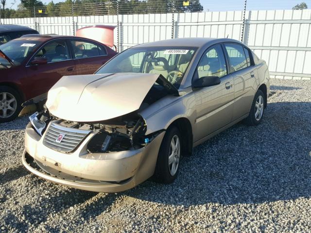 1G8AJ58F97Z176939 - 2007 SATURN ION LEVEL GOLD photo 2