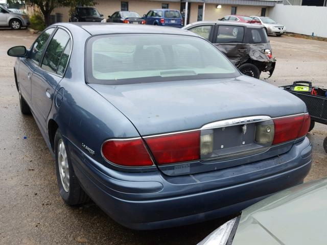 1G4HP54K614238741 - 2001 BUICK LESABRE CU BLUE photo 3