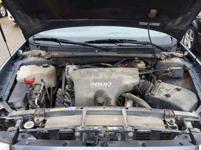 1G4HP54K614238741 - 2001 BUICK LESABRE CU BLUE photo 7