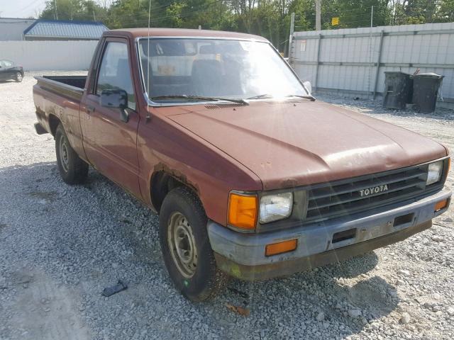 JT4RN50R6H0320469 - 1987 TOYOTA PICKUP 1/2 MAROON photo 1