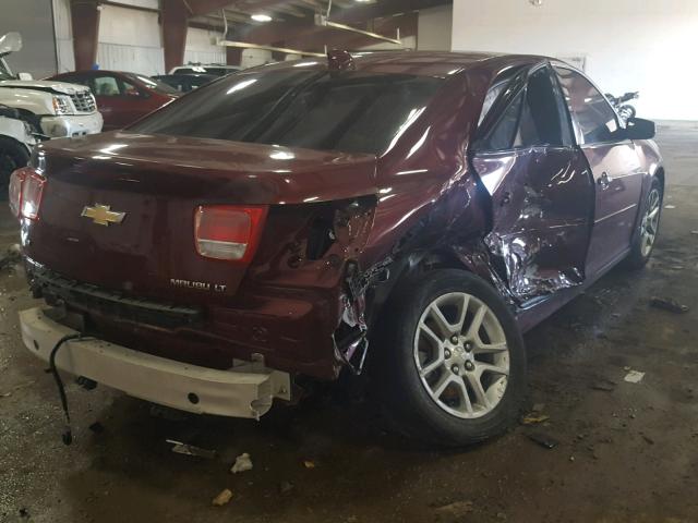 1G11C5SL5FF315603 - 2015 CHEVROLET MALIBU 1LT BURGUNDY photo 4