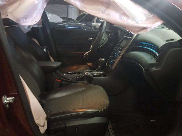 1G11C5SL5FF315603 - 2015 CHEVROLET MALIBU 1LT BURGUNDY photo 5