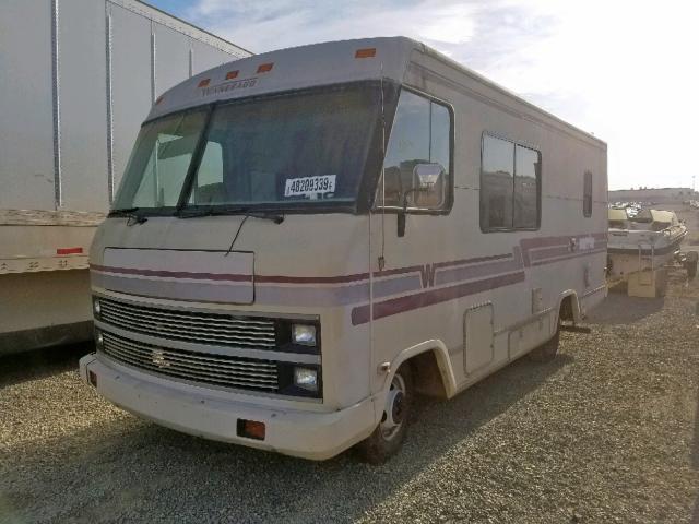 1GBJP37N7M3300081 - 1991 CHEVROLET P30 TAN photo 2