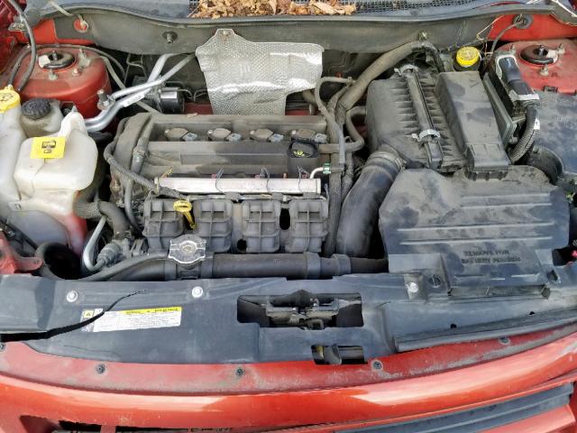 1B3HB28B68D720617 - 2008 DODGE CALIBER ORANGE photo 7