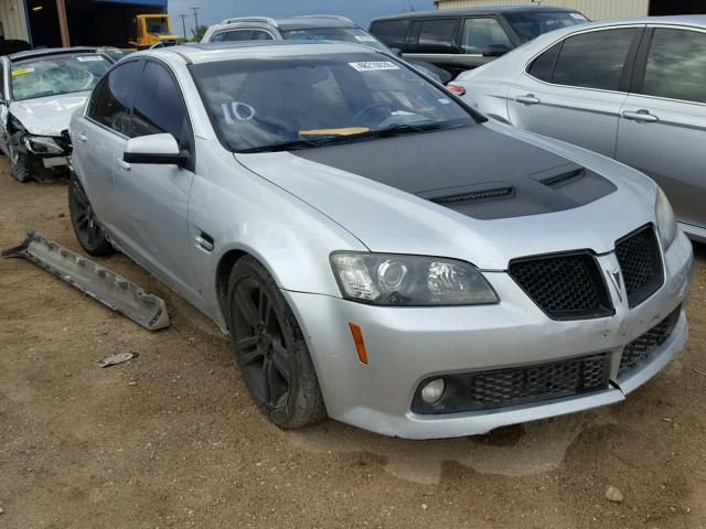 6G2EC57Y49L227894 - 2009 PONTIAC G8 GT SILVER photo 1