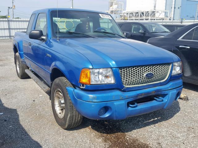 1FTYR14U91PA23796 - 2001 FORD RANGER SUP BLUE photo 1