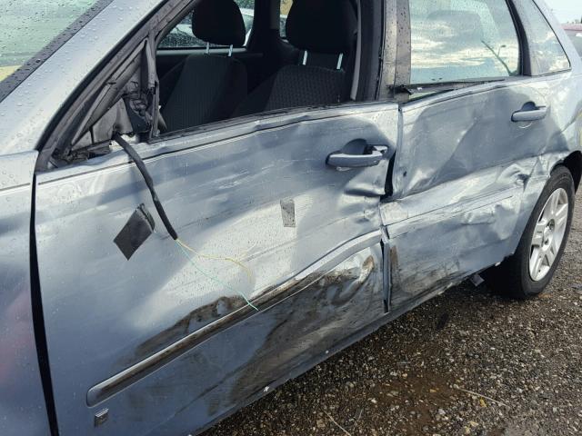 1G1ZT68N27F127298 - 2007 CHEVROLET MALIBU MAX ნაცრისფერი ფოტო 9