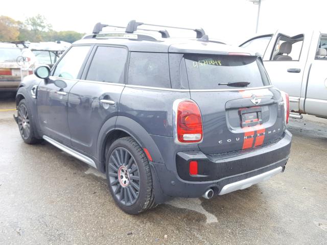 WMZYT5C39J3E61200 - 2018 MINI COOPER S C GRAY photo 3