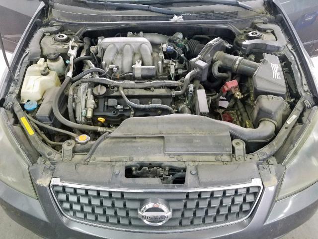 1N4BL11D65N905186 - 2005 NISSAN ALTIMA SE GRAY photo 7