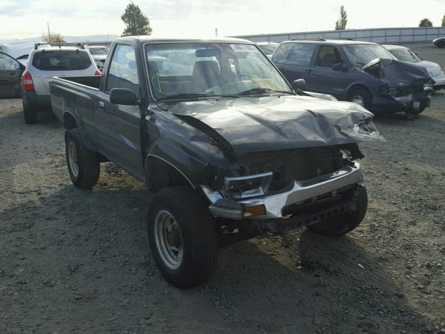 JT4RN01P9L7022420 - 1990 TOYOTA PICKUP 1/2 BLACK photo 1